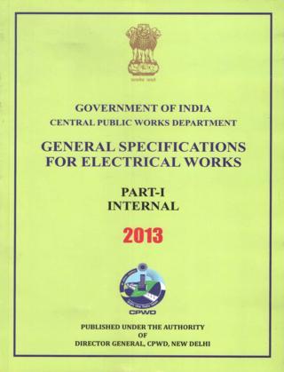 CPWD-General-Specifications-for-Electrical-Works-Part-I-Internal